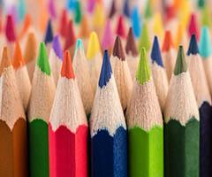 Tintas e lápis de colorir - Lápis de colorir personalizados
