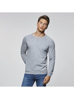 Sweatshirts básicas roly annapurna 100% algodão com logótipo imagem 1