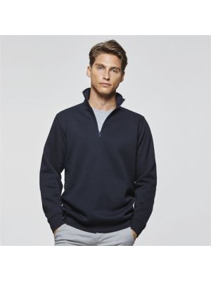Sweatshirts fecho écler roly aneto algodão com publicidade imagem 1