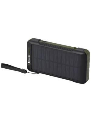 Batería externa de dinamo solar en plástico reciclado de 10 000 mAh con certificación RCS  