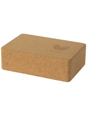Bloque de corcho para yoga 