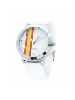Relógios com pulseira de silicone Enki com vista de logotipo 1