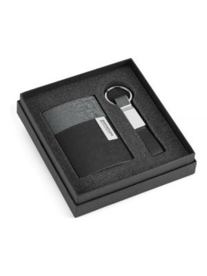 Porta chaves com placa travolta leatherette com publicidade imagem 1