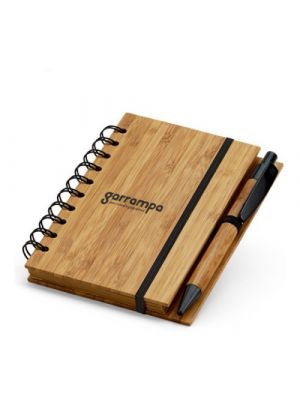 Cadernos com argolas dickens bambu ecológico impresso imagem 1