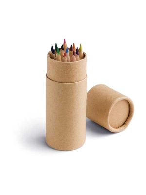 Colorir cylinder papelão com publicidade imagem 1
