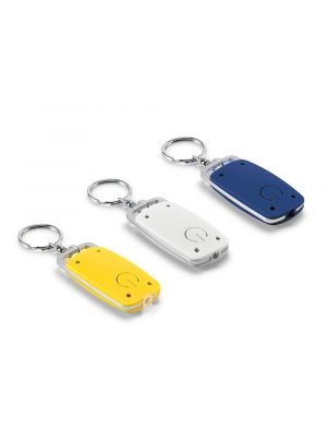 Porta-chaves com porta-chaves lanterna 93199 em metal com vista de impressão 2