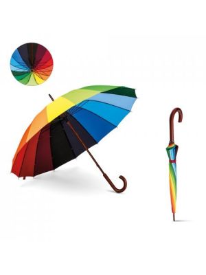 Guarda chuvas clássicos duha plástico para personalizar imagem 5