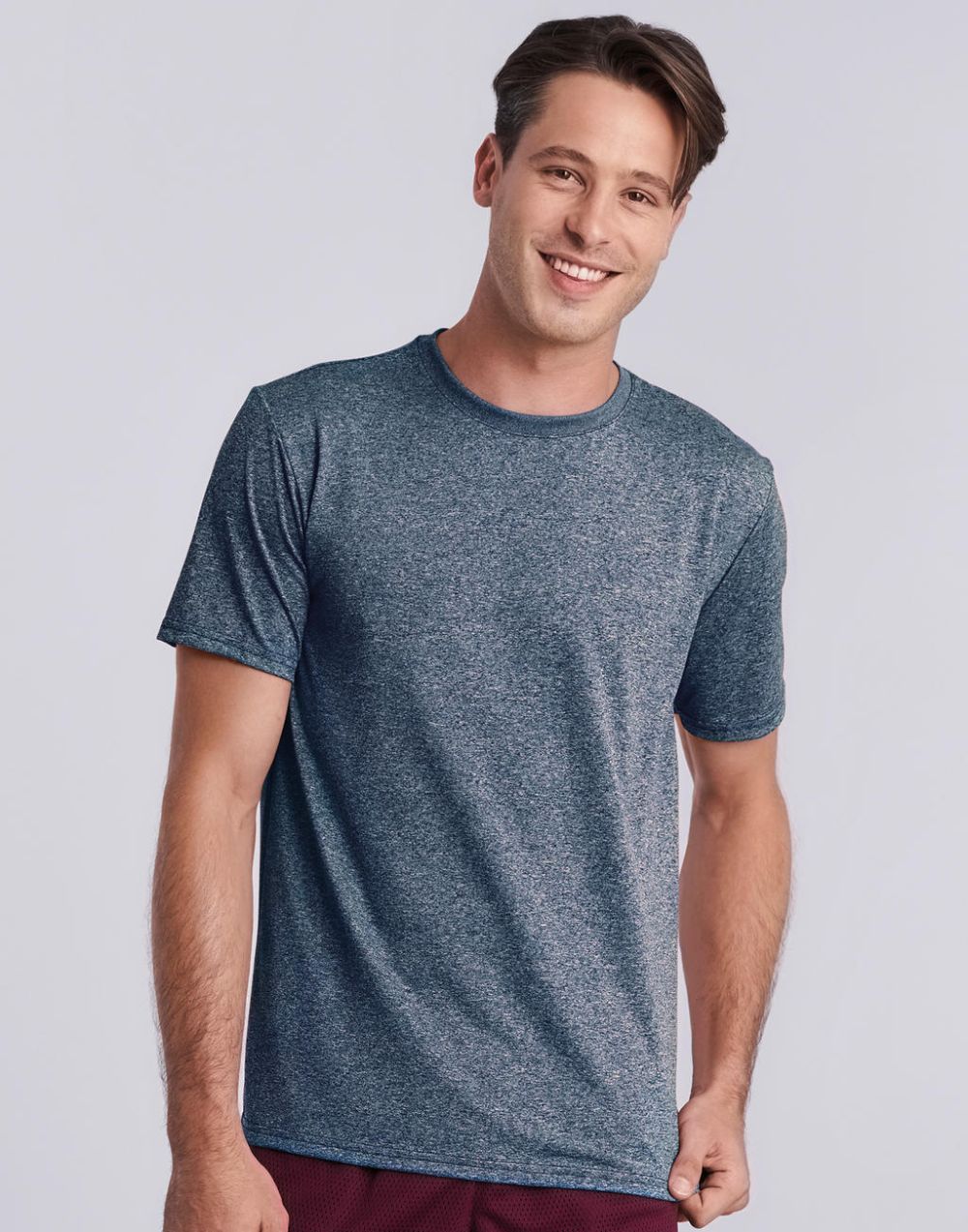 T shirts de desporto gildan frs01109 com publicidade imagem 1