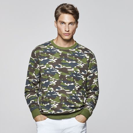 Sweatshirts básicas roly malone algodão impresso imagem 1