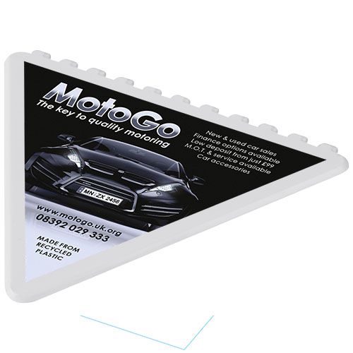 Raspador de gelo triangular em plático reciclado Frosty 2.0