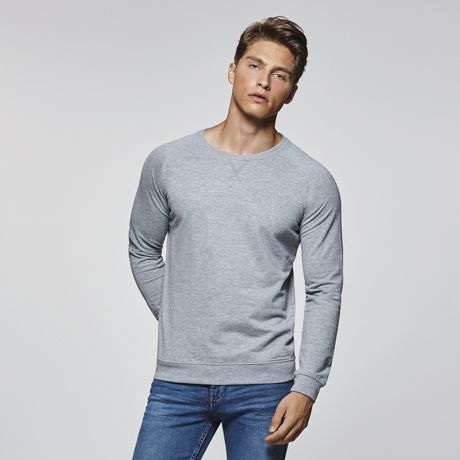 Sweatshirts básicas roly annapurna 100% algodão com logótipo imagem 1
