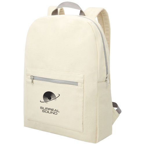 Mochila em poliéster e algodão reciclado 450 g/m² Pheebs 10L