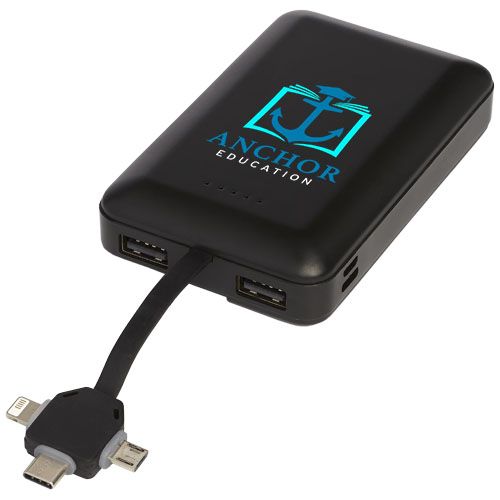 Powerbank sem fios de 10.000 mAh com cabo 3 em 1 Kano