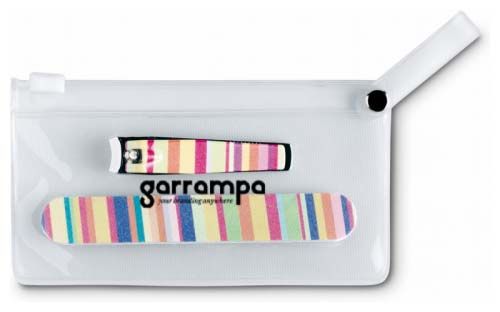 ARME Ser de manicure em bolsa PVC