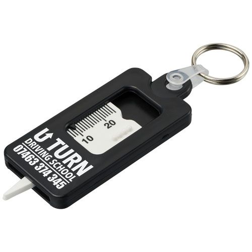 Porta-chaves verificador de rasto de pneus “Kym”