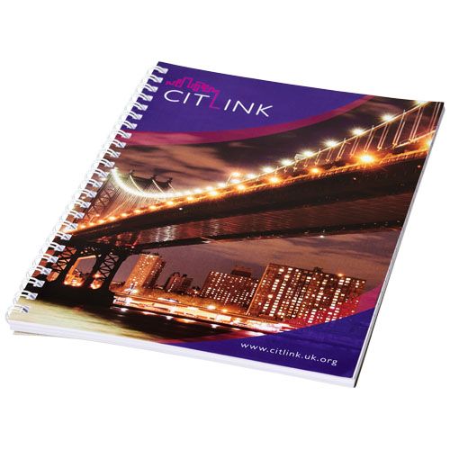 Caderno A4 espiral de arame Desk-Mate®