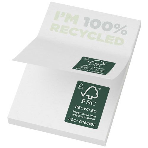 Notas adesivas recicladas 50 x 75 mm 