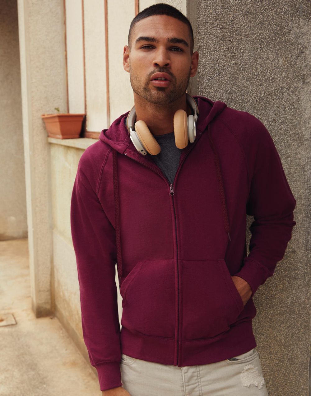 Sweatshirts capuz fruit of the loom frs26601 imagem 1