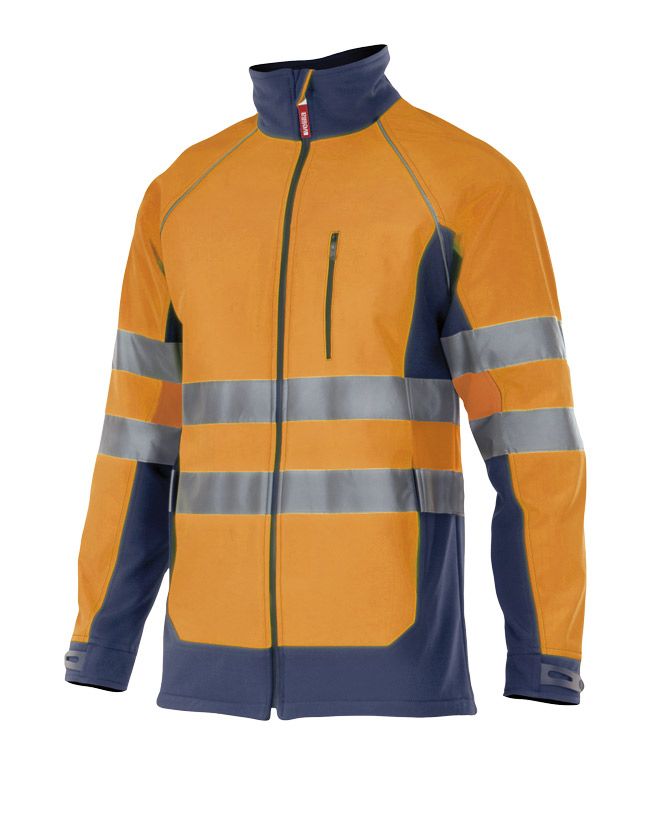 Softshell refletores velilla vel306001 poliéster com publicidade imagem 1