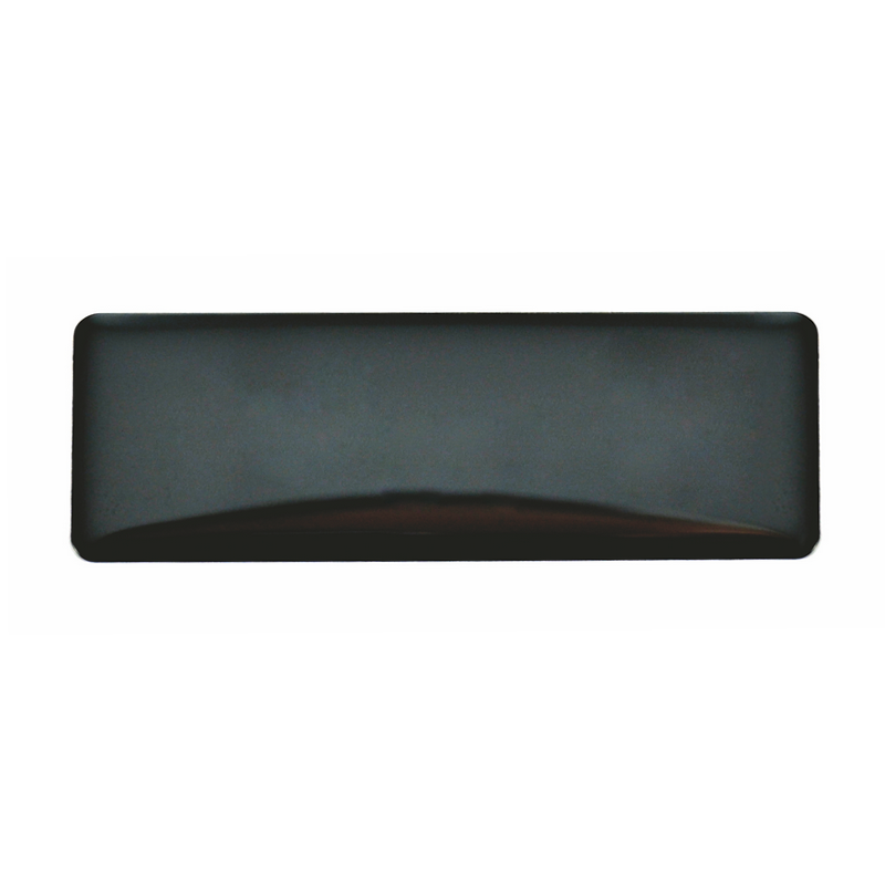 Chapas gratifo de metal con logo vista 1
