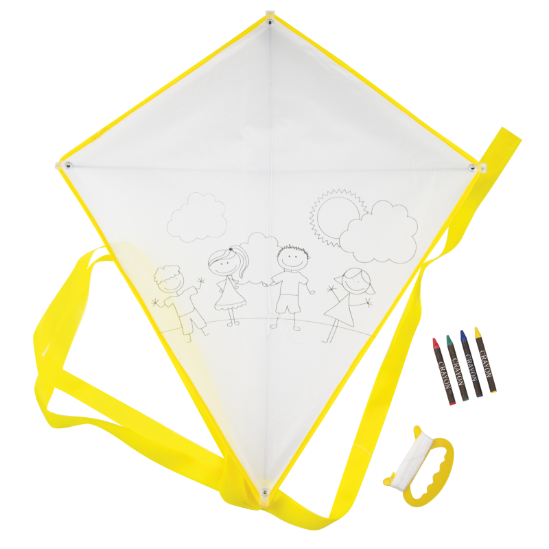 Juegos de playa cometa para pintar blow de poliéster con logo vista 1
