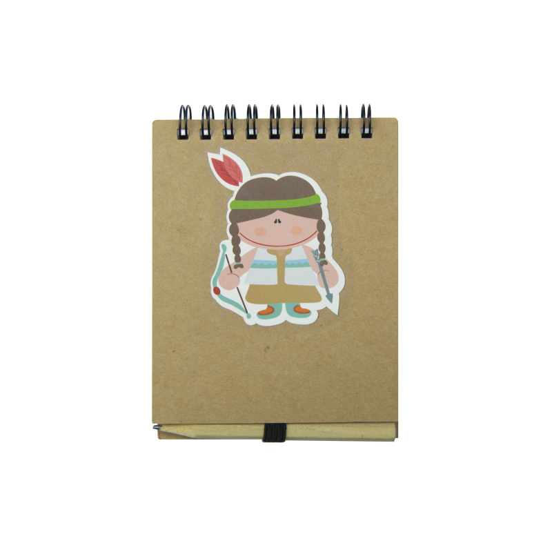 Libretas pequeñas tribu de papel para personalizar vista 1