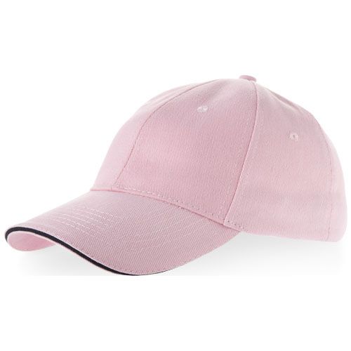 Gorras deportivas sándwich 6 sections challenge de algodon con logo vista 1