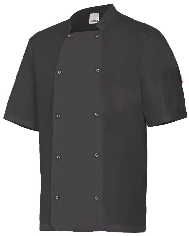 Jalecas de cozinha velilla vel405205 algodão com publicidade imagem 1