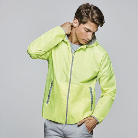 Impermeáveis e corta ventos roly windbreaker angelo poliéster para personalizar imagem 1