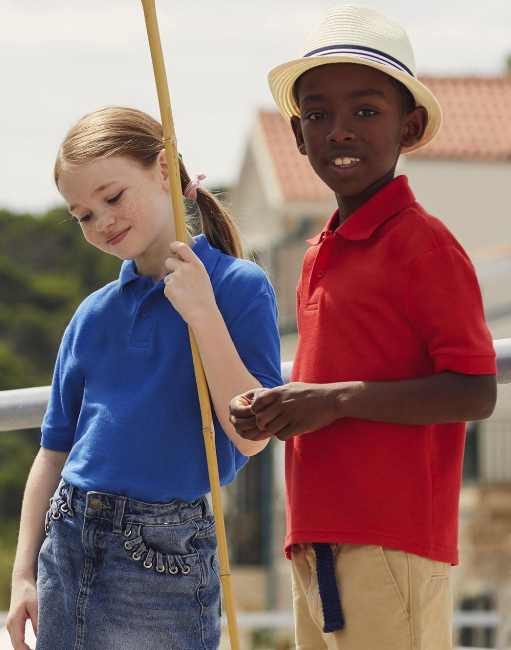 Polos manga curta fruit of the loom frs58801 com publicidade imagem 1