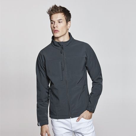 Softshell de trabalho roly rudolph poliéster com logótipo imagem 1