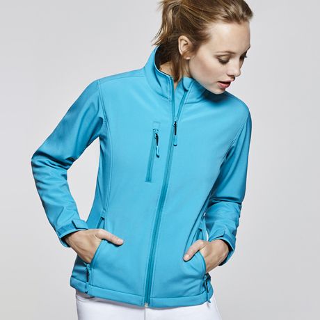 Softshell de trabalho roly nebraska woman poliéster para personalizar imagem 1