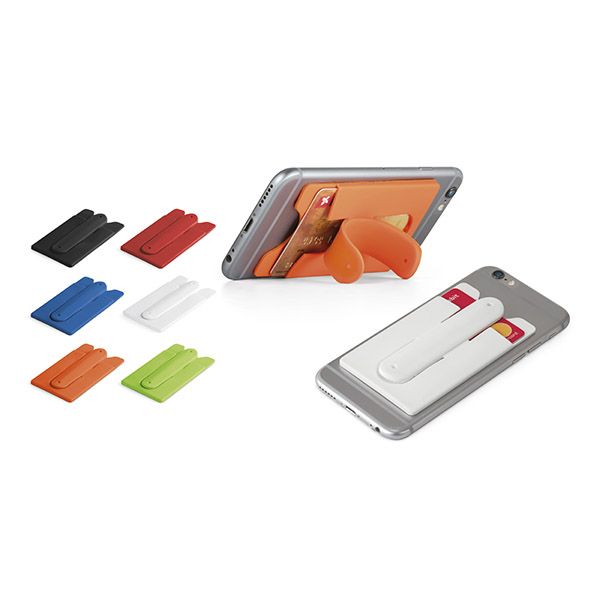 Suportes telemóveis carver silicone com publicidade imagem 1