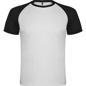 T shirts de desporto roly indianapolis kids poliéster com publicidade imagem 1