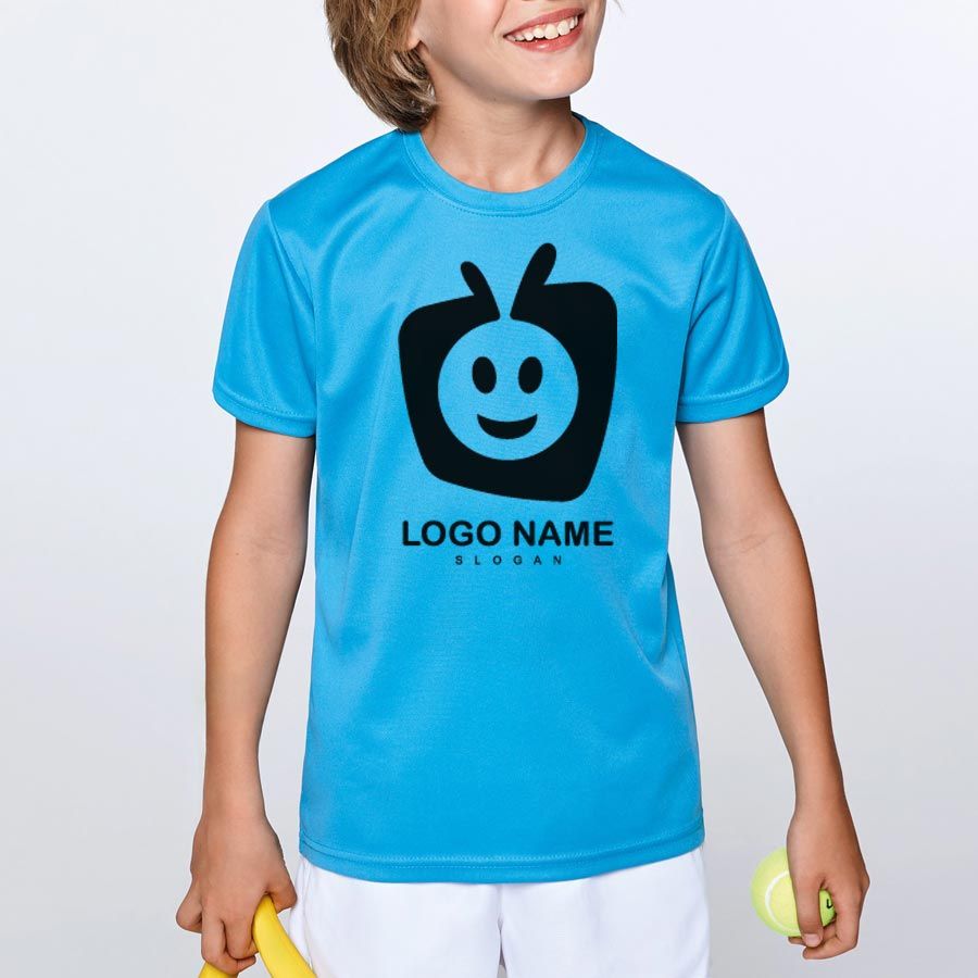T shirts de desporto roly camimera kids poliéster impresso imagem 1