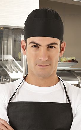 Gorros de cocina valento bower con impresión vista 1