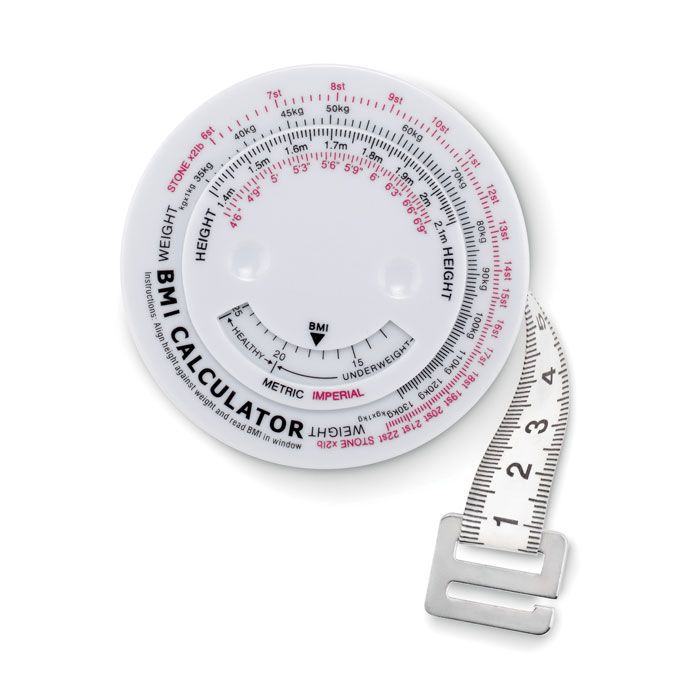 Metros y reglas measure it cinta métrica para imc de plástico con impresión vista 1