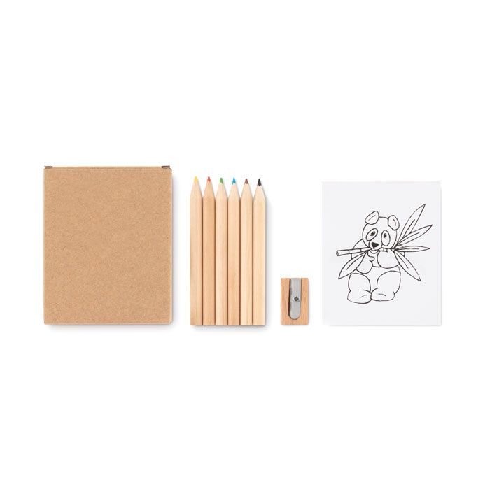 LITTLE VANGOGH Set lápis de cores