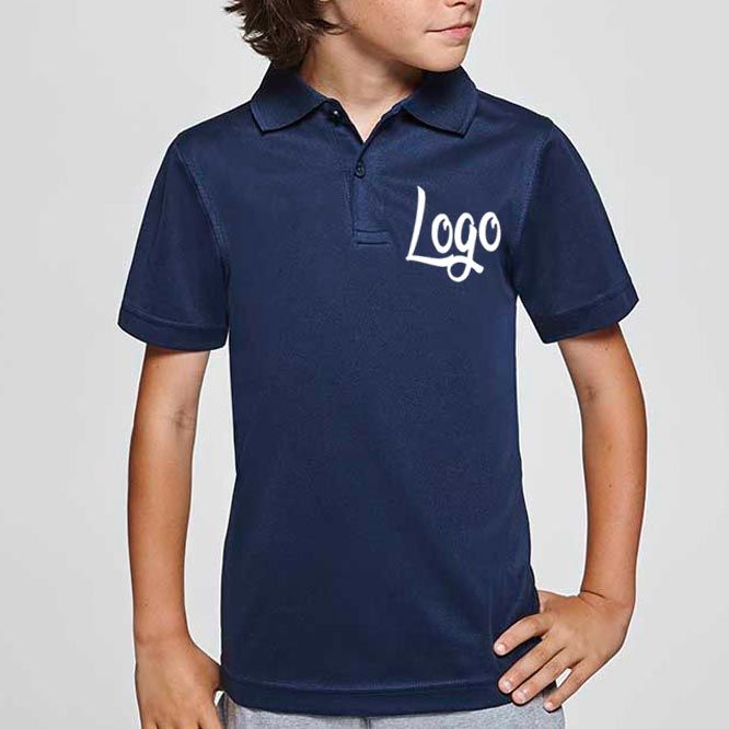 Polos desporto roly monzha kids poliéster imagem 1
