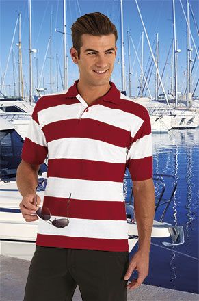Polos manga corta valento nautical de algodon vista 1