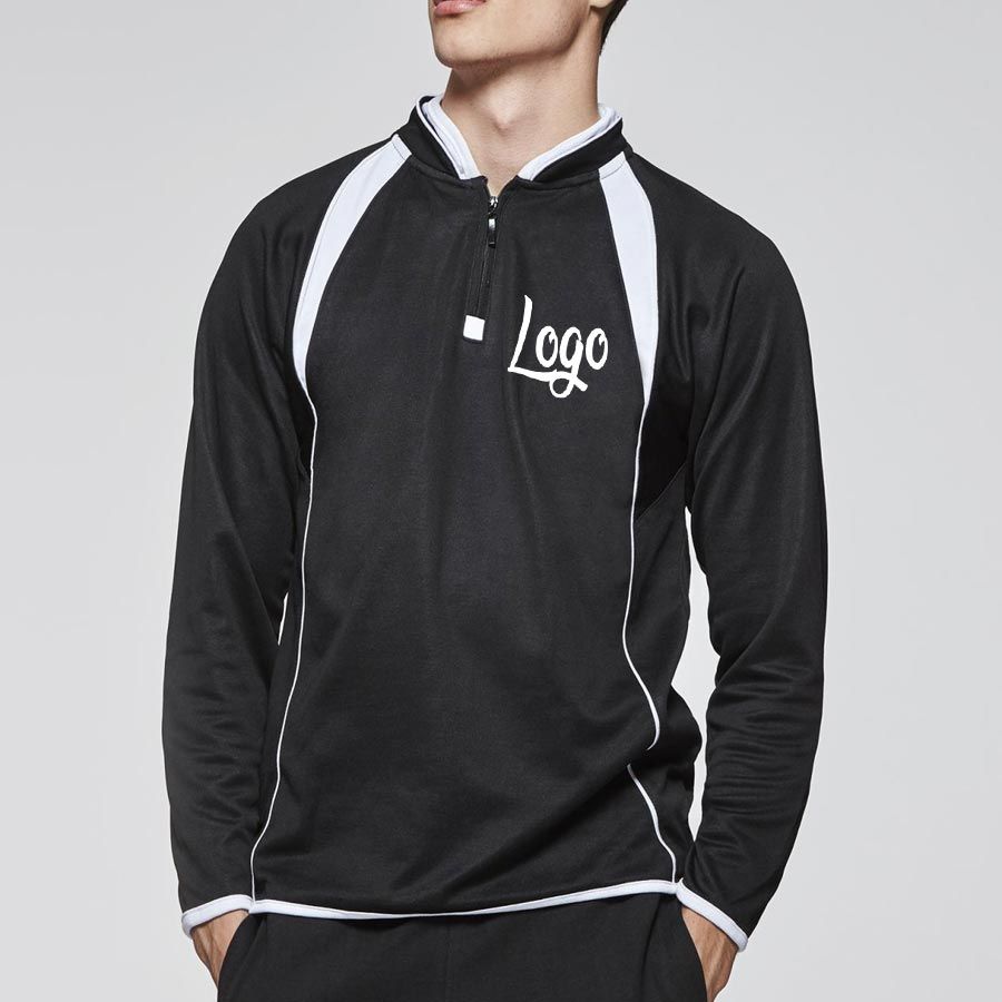Sweatshirts desporto roly seul algodão com logótipo imagem 1