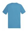 T shirts de desporto fruit of the loom frs03501 azure blue imagem 1