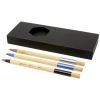 Conjunto de 3 canetas de bambu 
