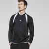 Sweatshirts desporto roly seul algodão preto/branco com logótipo imagem 1