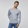 Sweatshirts básicas roly annapurna 100% algodão preto com logótipo imagem 1