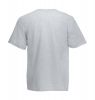 T shirts manga curta fruit of the loom frs15001 heather grey impresso imagem 1