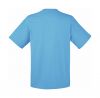 T shirts manga curta fruit of the loom frs15001 azure blue impresso imagem 1