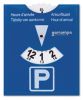 cartão de estacionamento em pvc plástico parkcard automóvel com impressão de vista 1