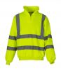 Sweatshirts de trabalho yoko frs26177 amarelo fluorescente impresso imagem 1