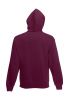 Sweatshirts capuz fruit of the loom frs27601 burgundy para personalizar imagem 1